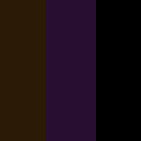 Chocolate to Purple-Brown to Black