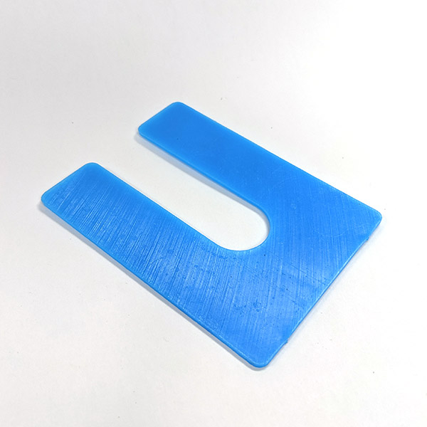 3×4 Horseshoe Plastic Shim 1/16″