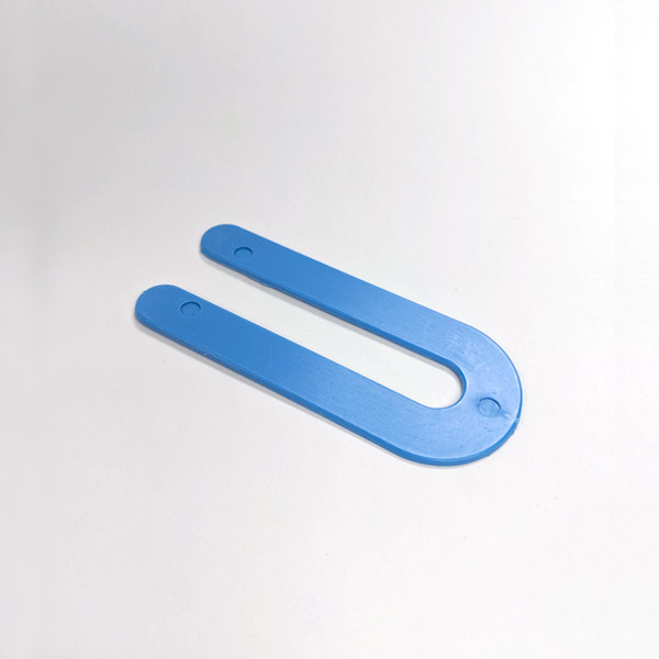 Long Small U-shaped Plastic Shim 1/16″