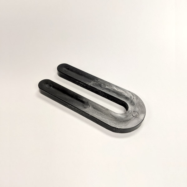 Long Small U-shaped Plastic Shim 1/4″