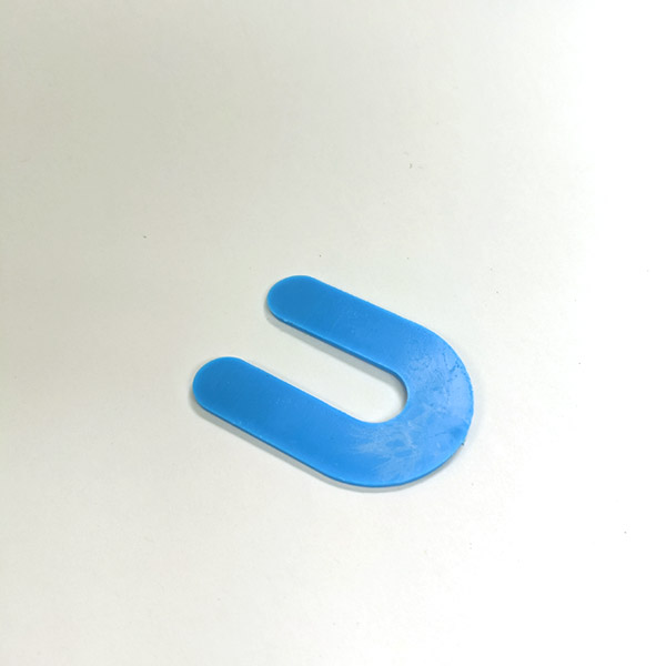 Small U-shaped Plastic Shim 1/16″