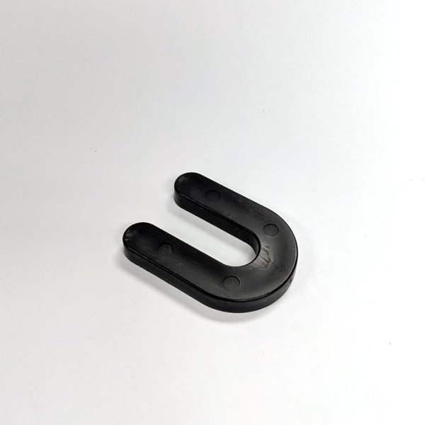 Small U-shaped Plastic Shim 1/4″